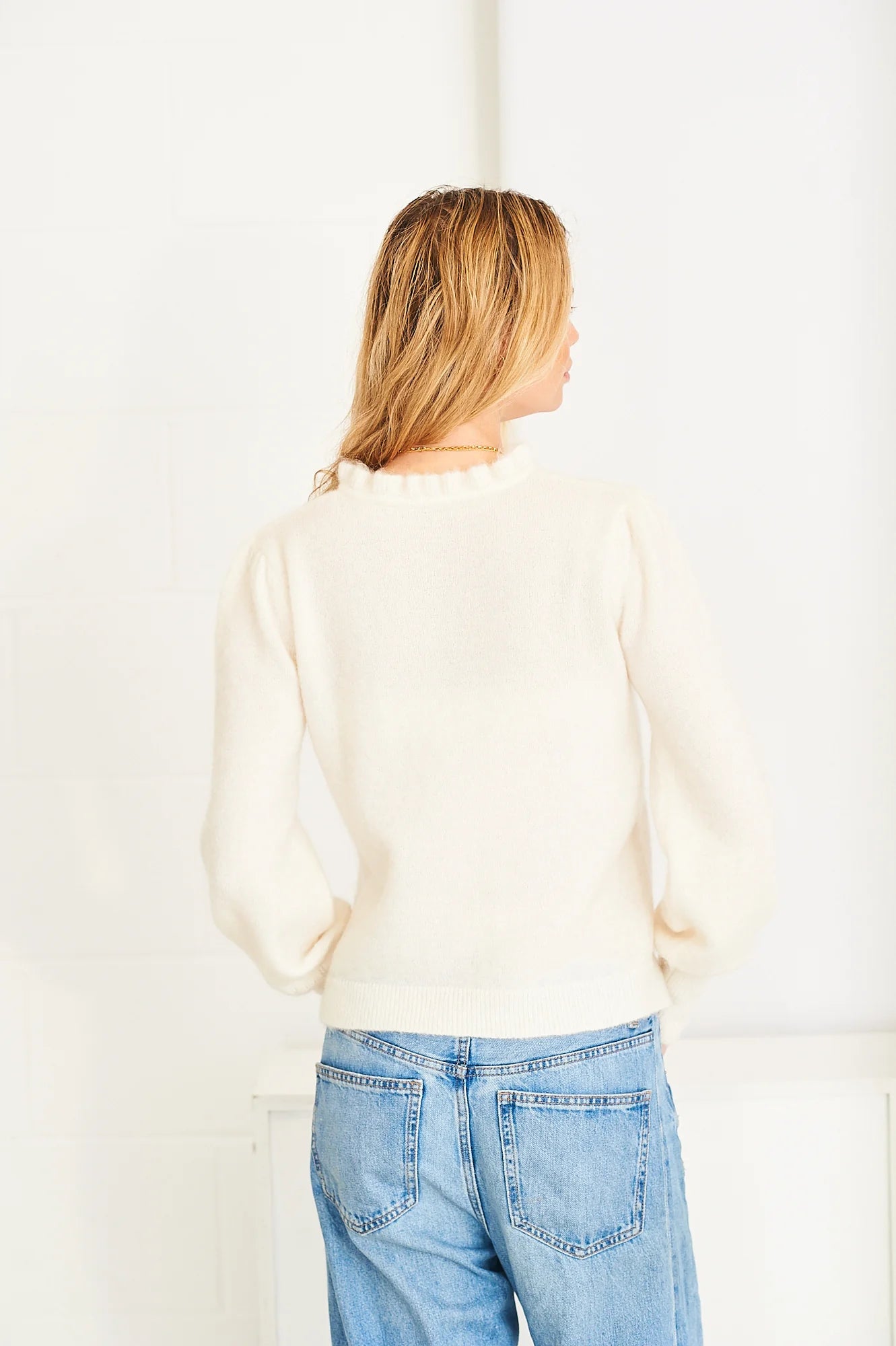 Romy Cardigan, Off-White