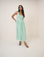 Cora Dress, Mint Green