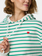 Chilli Sweatshirt, Cloud Dancer Stripe