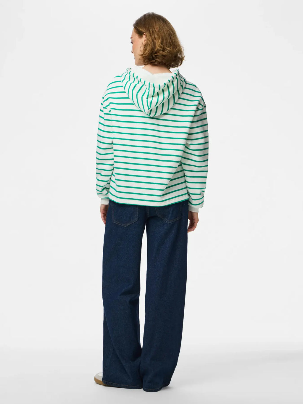 Chilli Sweatshirt, Cloud Dancer Stripe