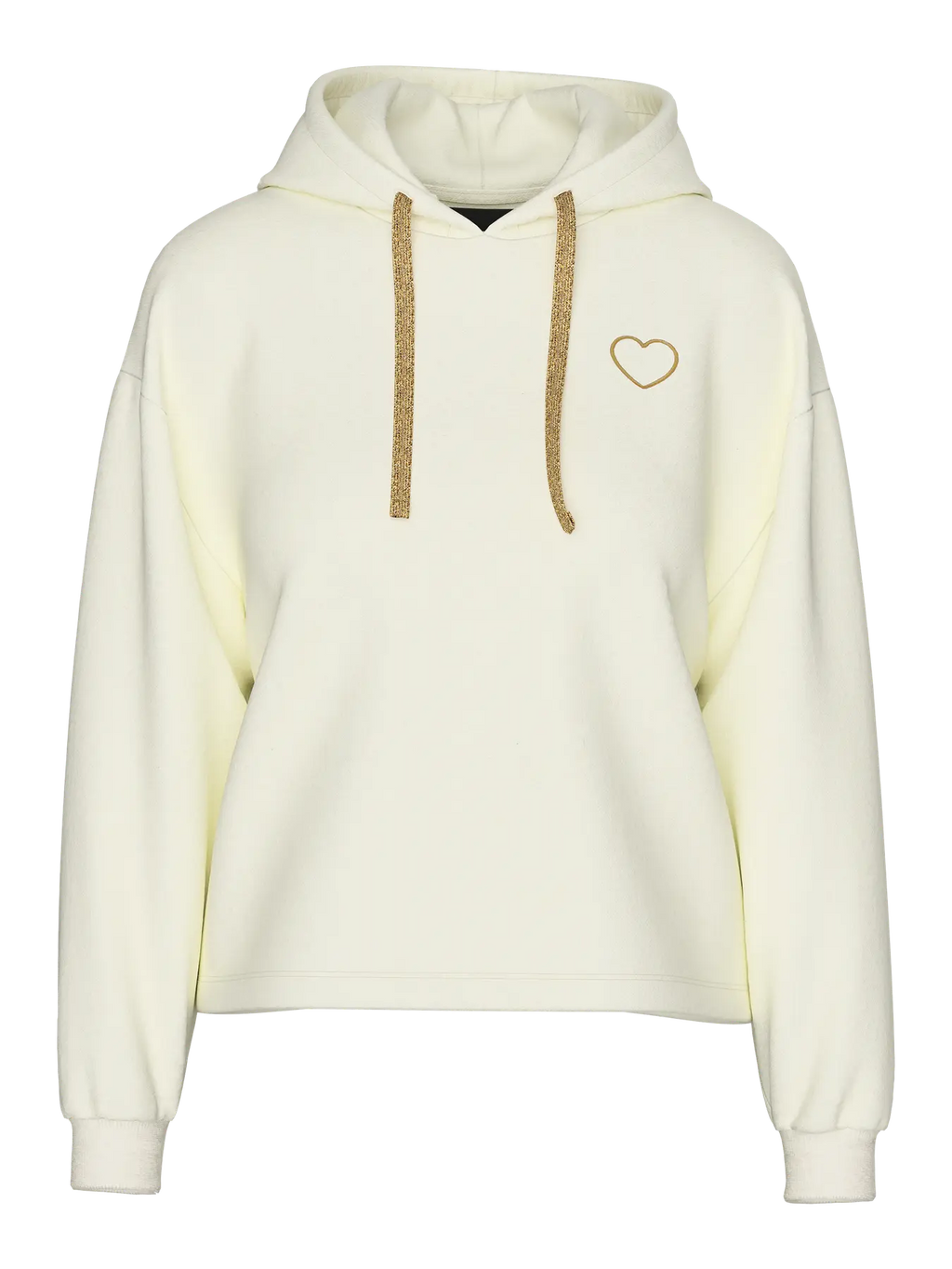 Chilli Hoodie, White Pepper with Gold