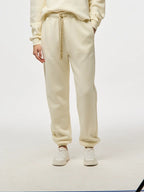 Chilli Sweatpant, White Pepper with Gold