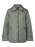 Emily Quilted Jacket, Castor Grey