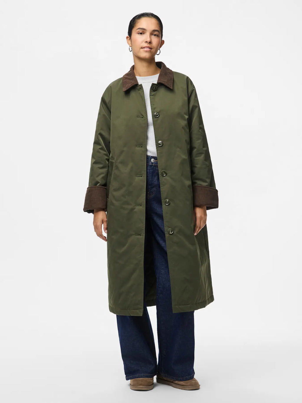 Jorma Long Corduroy Jacket, Forest Night
