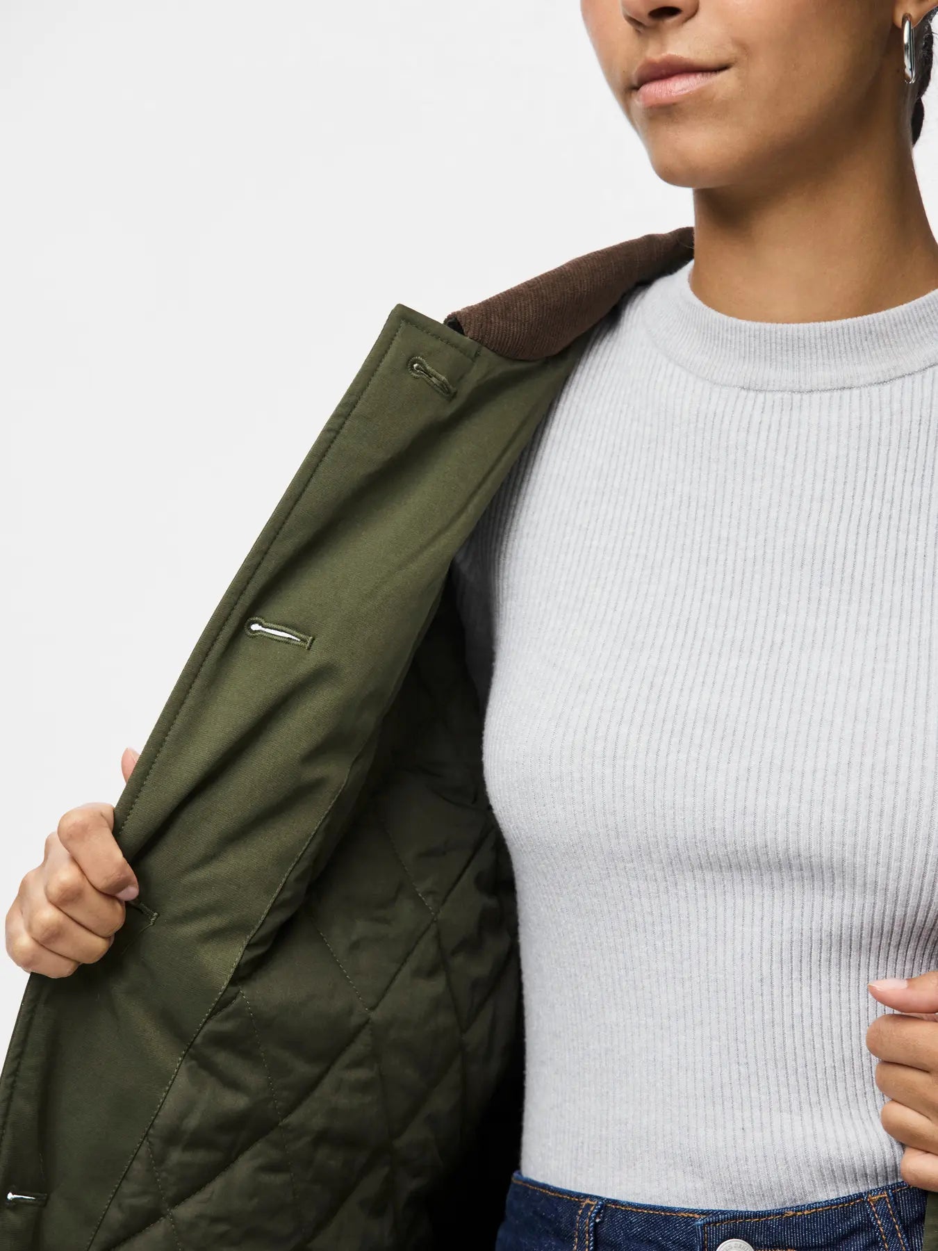 Jorma Long Corduroy Jacket, Forest Night