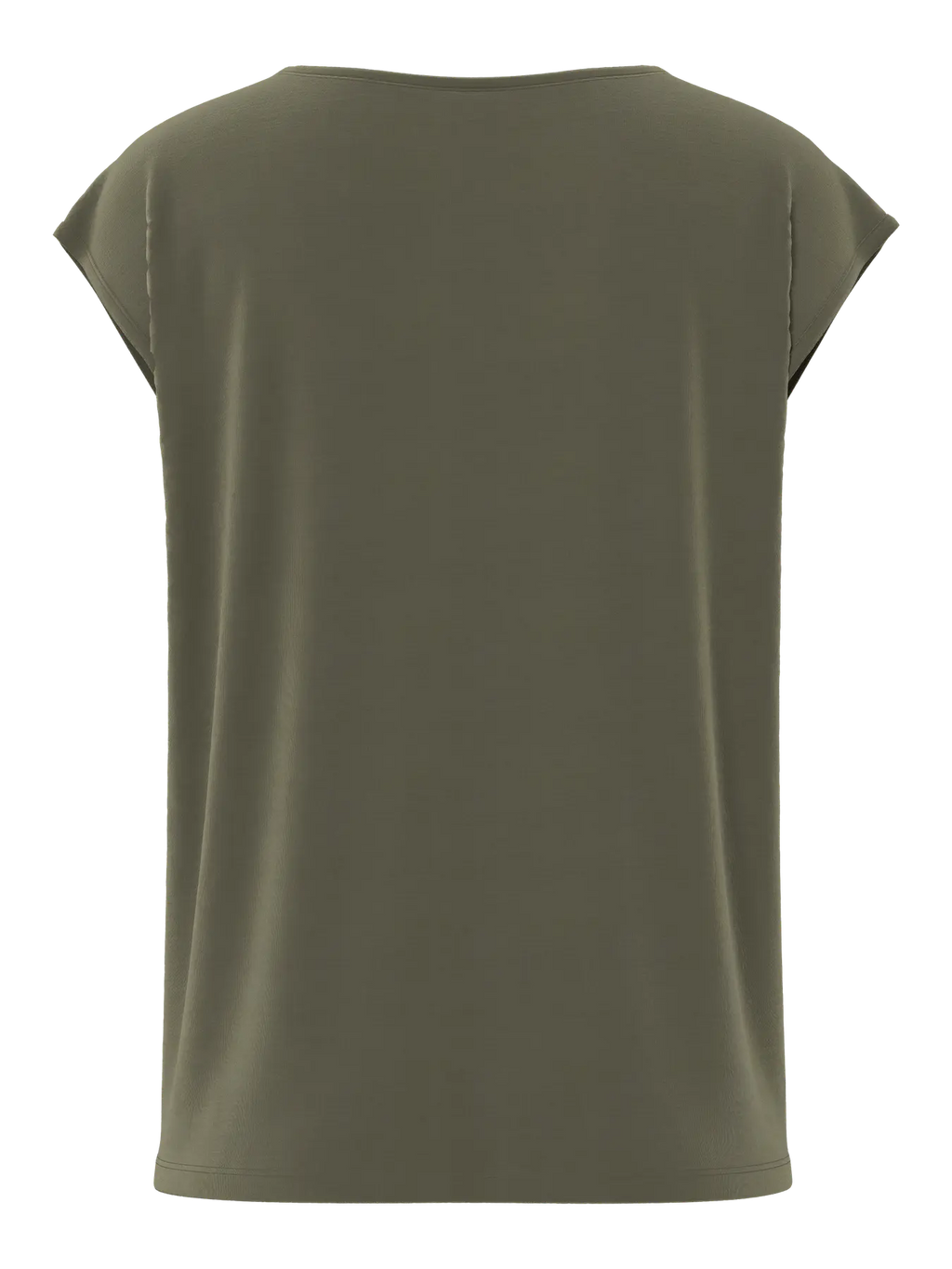 Kamala Lacy V-Neck Tee, Grape Leaf