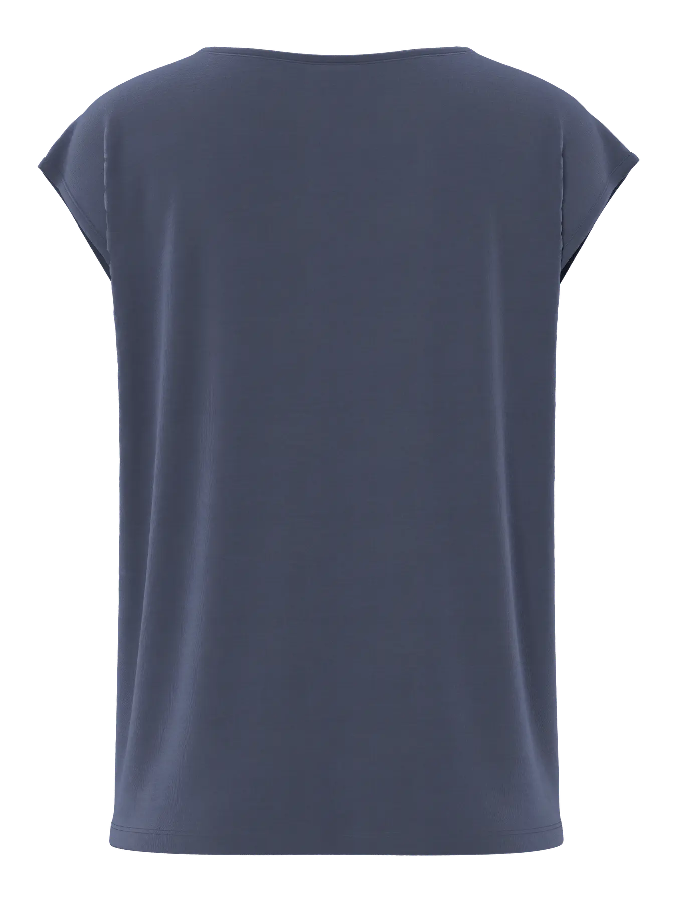 Kamala Lacy V-Neck Tee, Ombre Blue