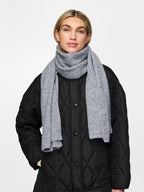 Moella Scarf, Medium Grey Melange