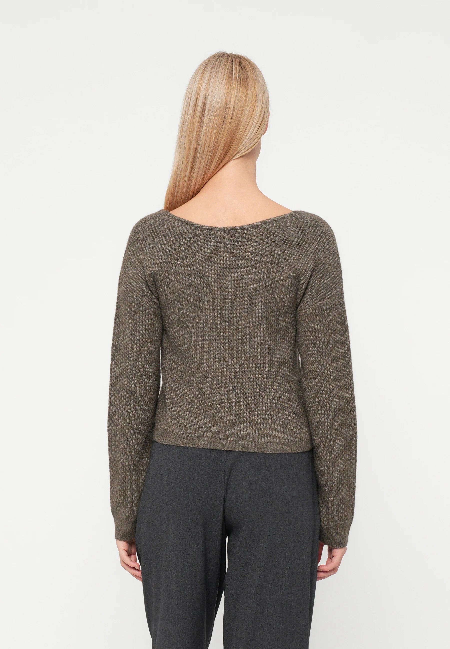 Nanu Wrapover Jumper, Morel