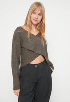 Nanu Wrapover Jumper, Morel