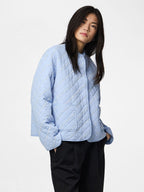 Rikke Quilted Jacket, Cashmere Blue
