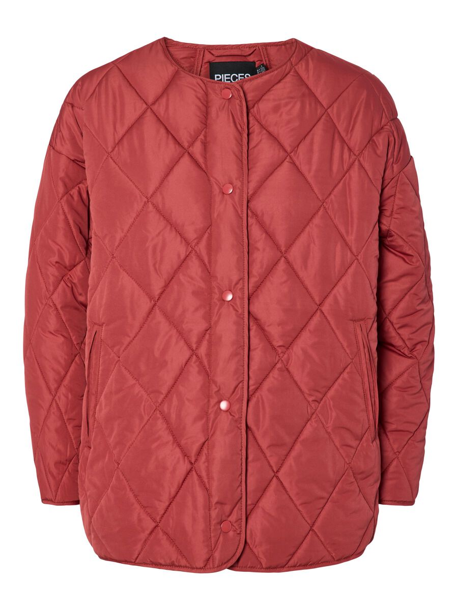 Stella Quilted Jacket, Garnet