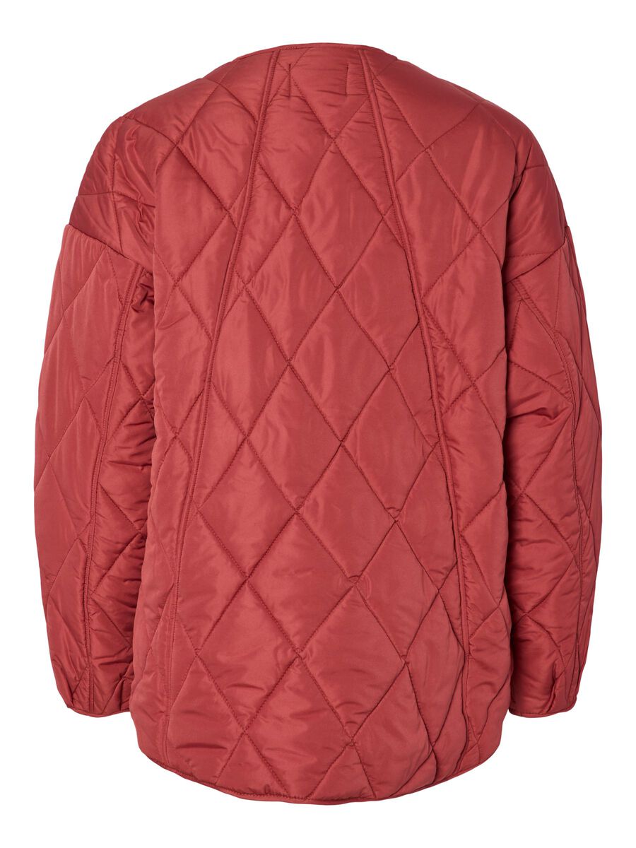 Stella Quilted Jacket, Garnet
