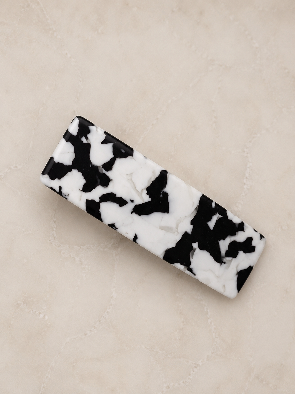 Barrette, Tortoiseshell Black & White