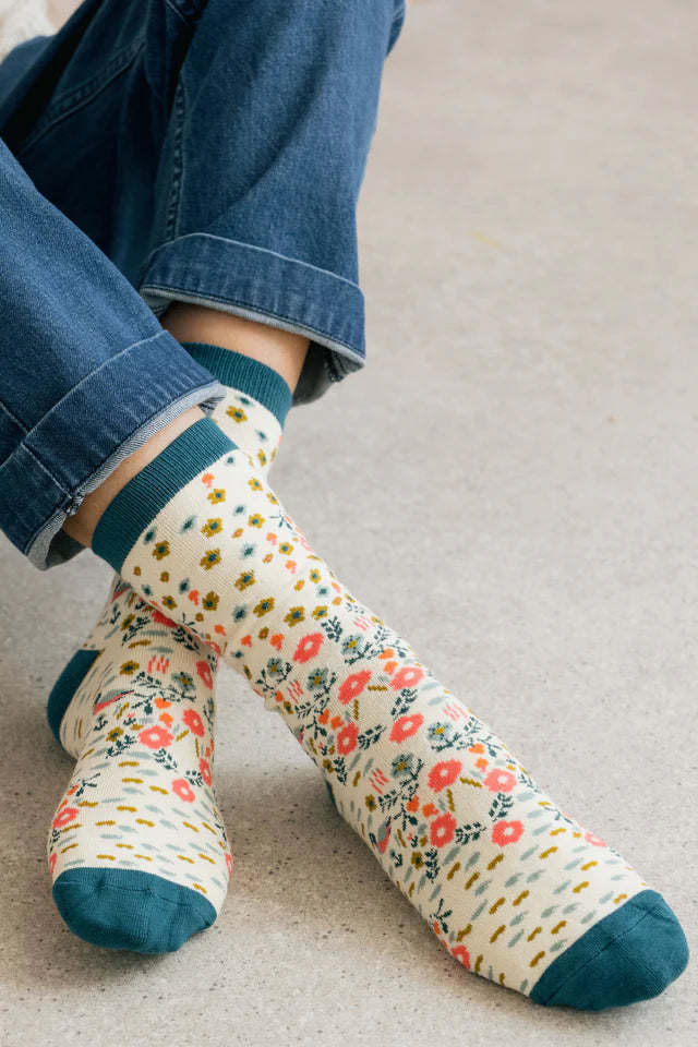 Canal Days - Bamboo Ankle Socks