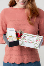 Elodie Elephant Giftbox - Trainer Socks and Decoration