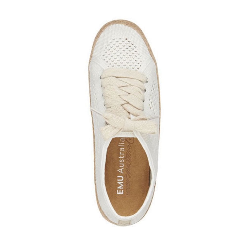 Agonis Mac Espadrille Trainer, Coconut