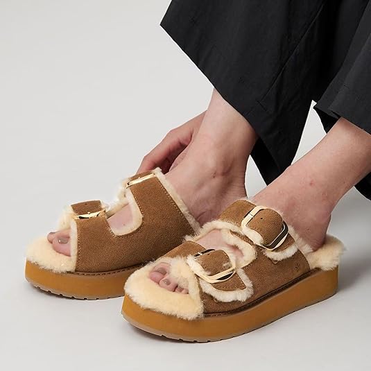 Cabello Sandal, Chestnut