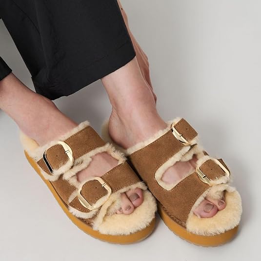 Cabello Sandal, Chestnut