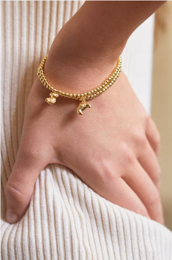Croissant Sienna Bracelet, Gold-Plated