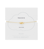 Gold Double-Linked Flower Bracelet