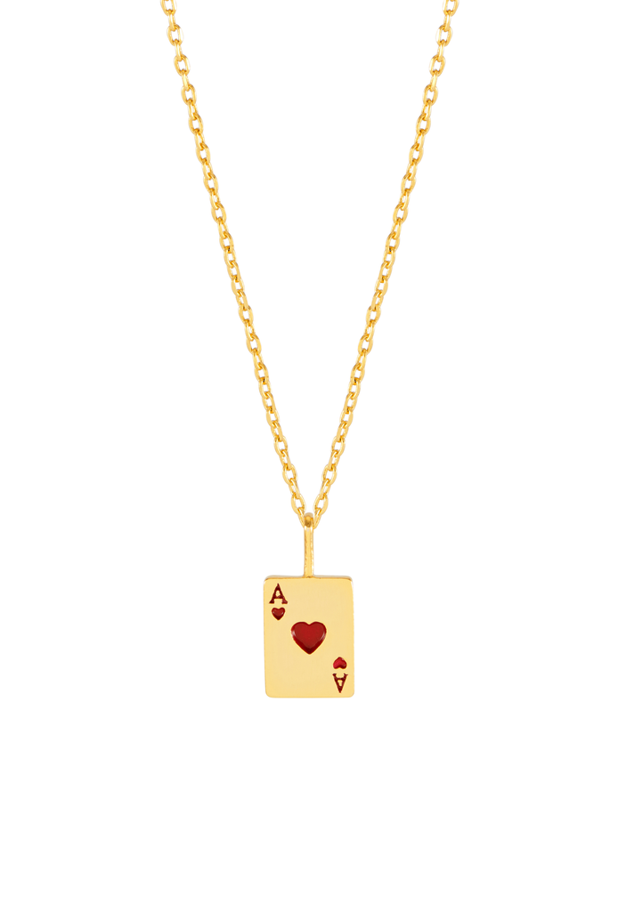 Ace of Hearts Necklace
