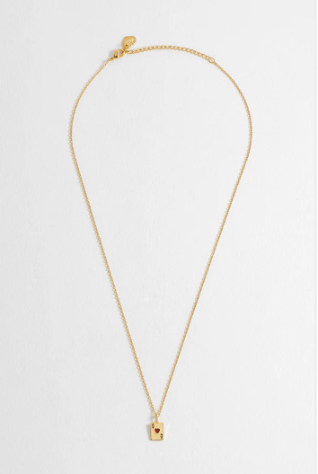 Ace of Hearts Necklace