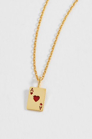 Ace of Hearts Necklace