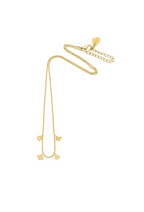 Bee and Butterfly Charm Necklace