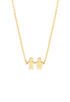 Paperchain People Necklace