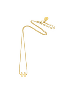 Paperchain People Necklace