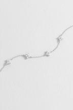 Pearl Multi-Flower Bracelet