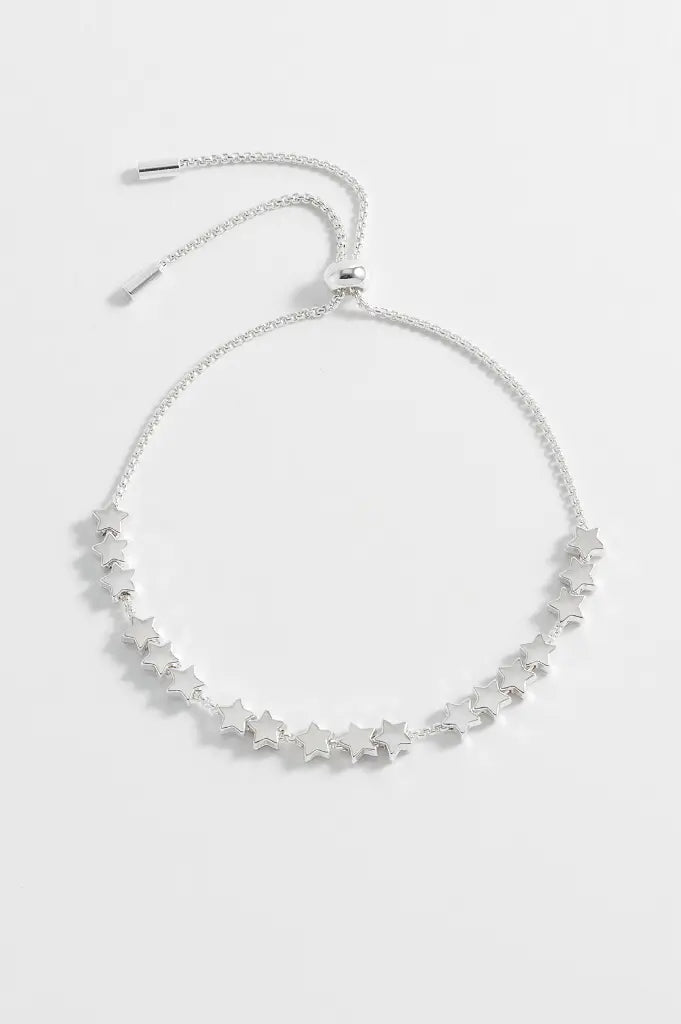 Stars So Bright Chain Bracelet, Silver-Plated