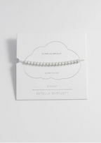Stars So Bright Chain Bracelet, Silver-Plated