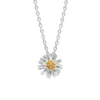 Wildflower Necklace, Silver-Plated