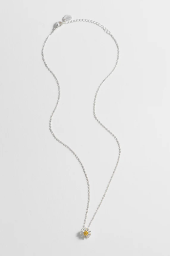 Wildflower Necklace, Silver-Plated