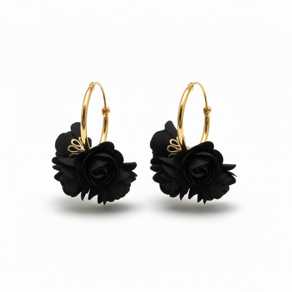 Serendity Hoops, Black