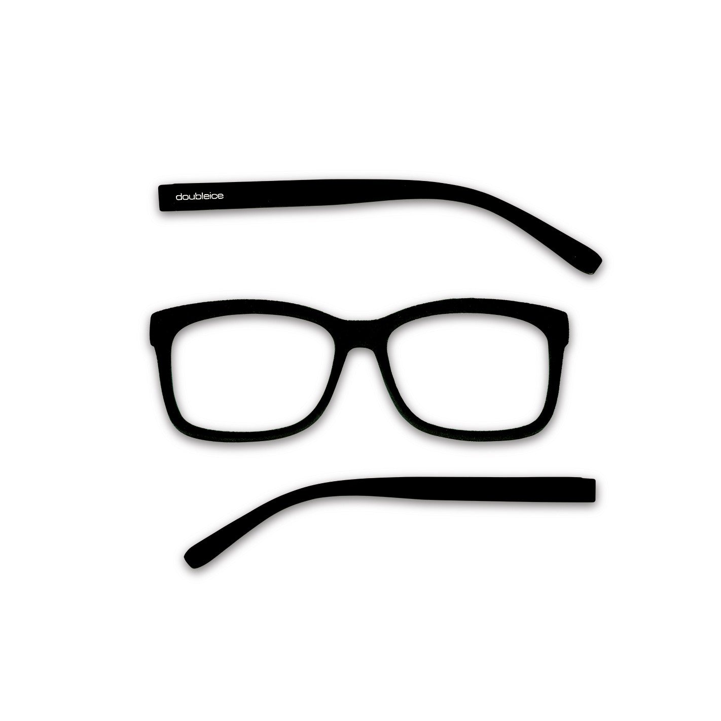 Bloom Reading Glasses, Black Rose