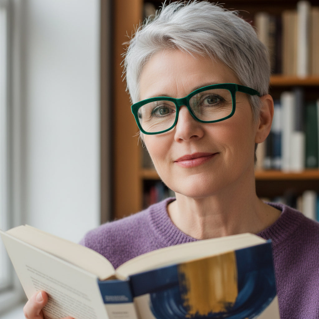 Bloom Reading Glasses, Green