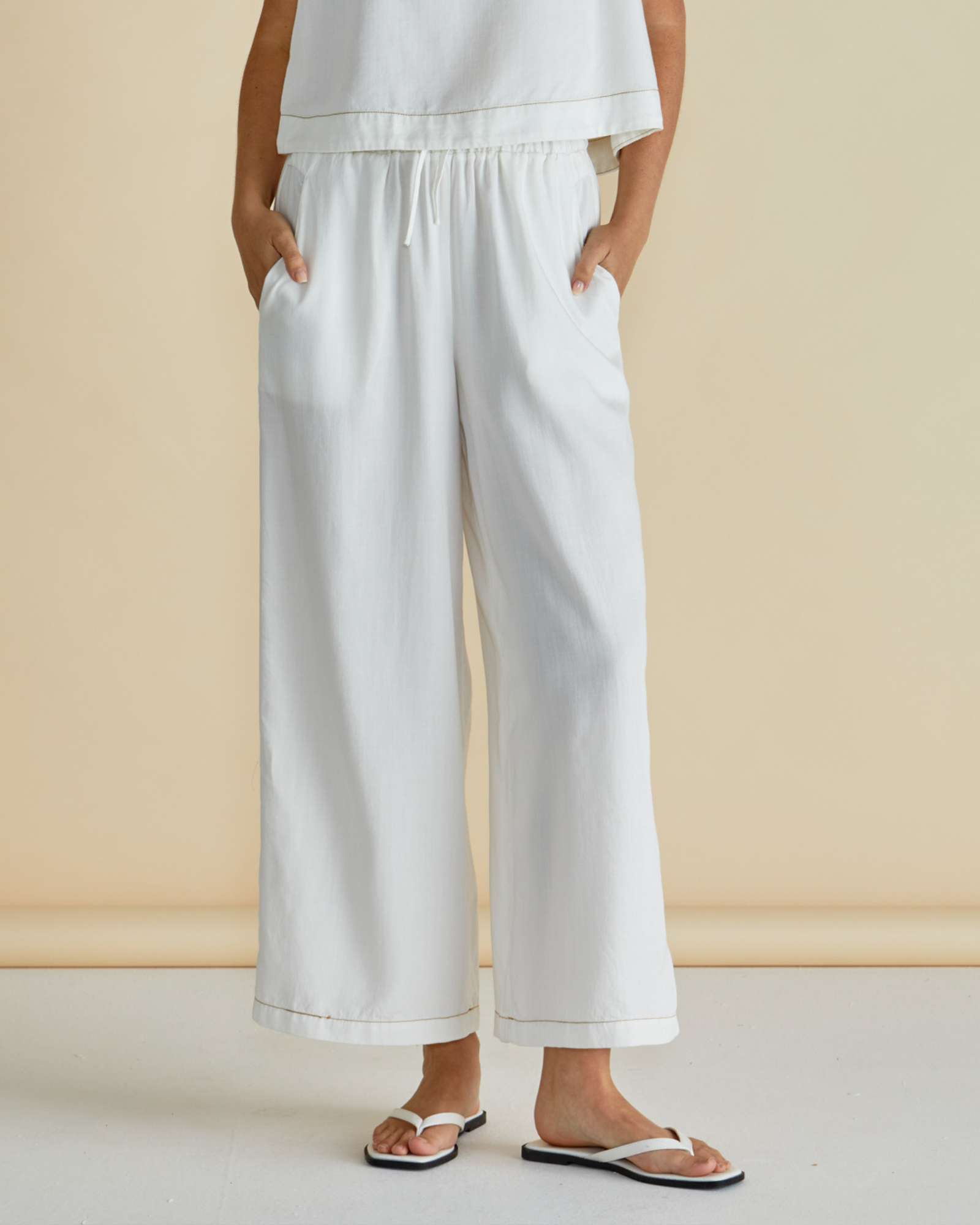 Copacabana Relax Pant, White