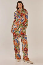 Lyon Trouser, Villa Floral Print