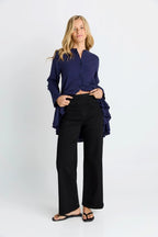 Straight Stretch Jean, Black