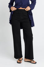 Straight Stretch Jean, Black