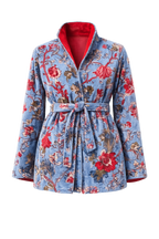 Andy Velvet Jacket, Indigo Ember