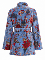 Andy Velvet Jacket, Indigo Ember
