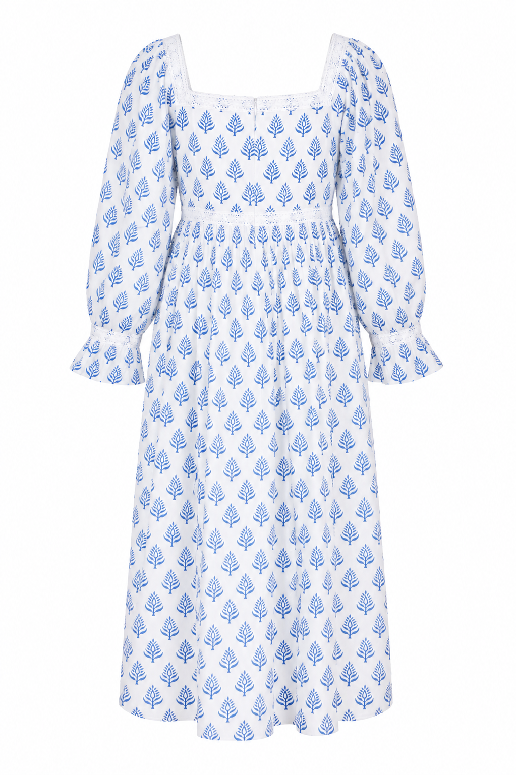 Anna Dress, Blue Lotus