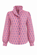 Bibi Shirt, Cotton Desert Rose