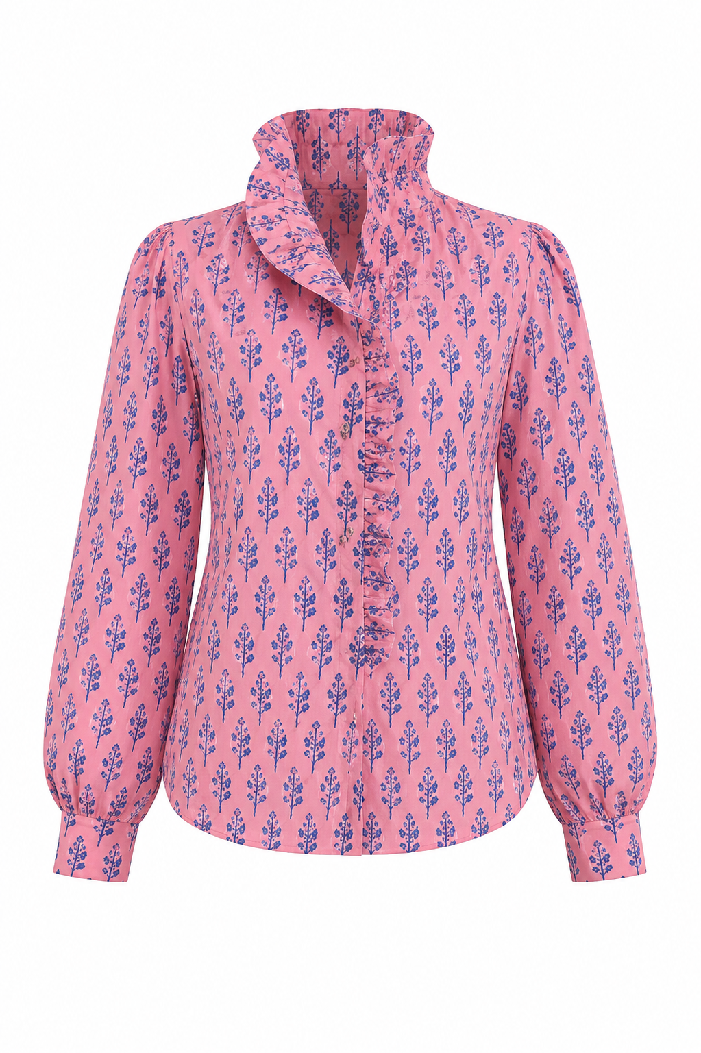 Bibi Shirt, Cotton Desert Rose