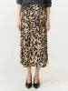 Pella Skirt, Black Leo Print