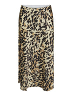Pella Skirt, Black Leo Print